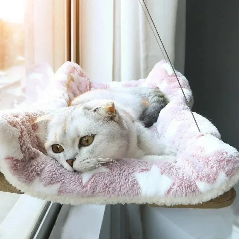 Katzen-Fensterliege mit Saugnäpfen – Ansicht 2 | Pfotenglück