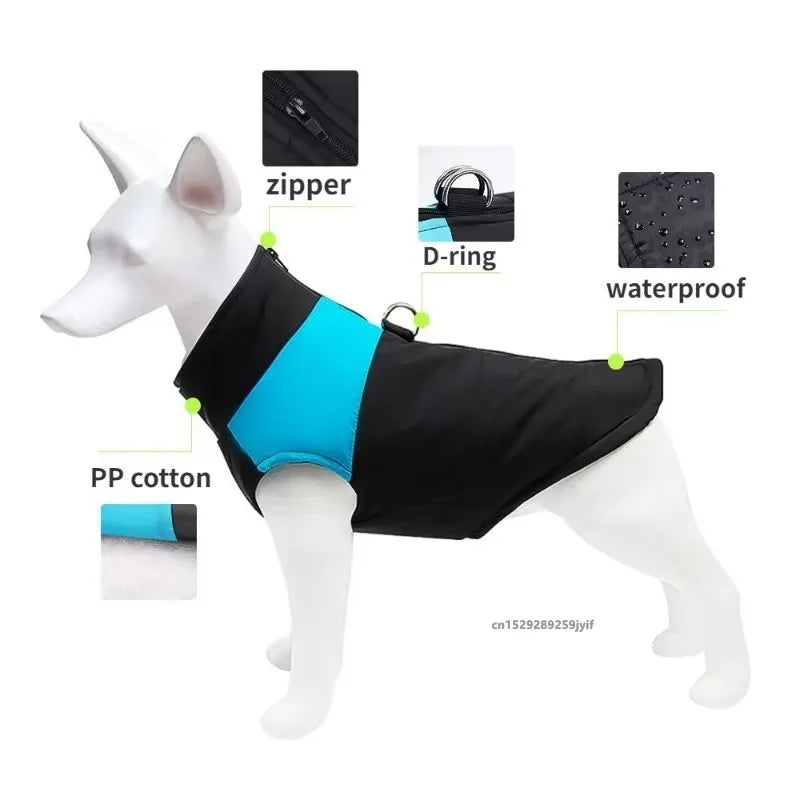 Wasserdichter Hundemantel für den Winter – Ansicht 3 | Pfotenglück