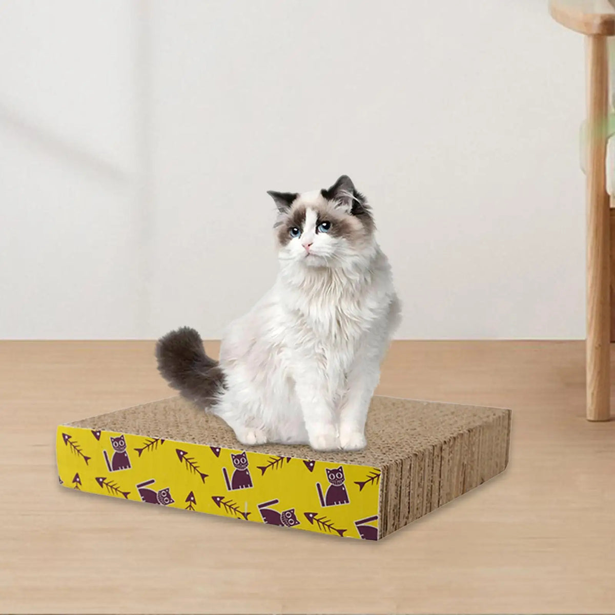 Kratz-Lounge für Katzen aus Wellpappe – Ansicht 9 | Pfotenglück